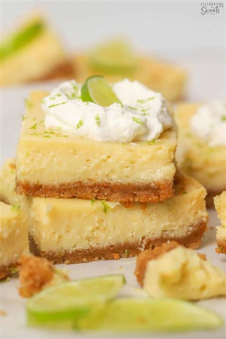 Key Lime Pie Bars - Celebrating Sweets