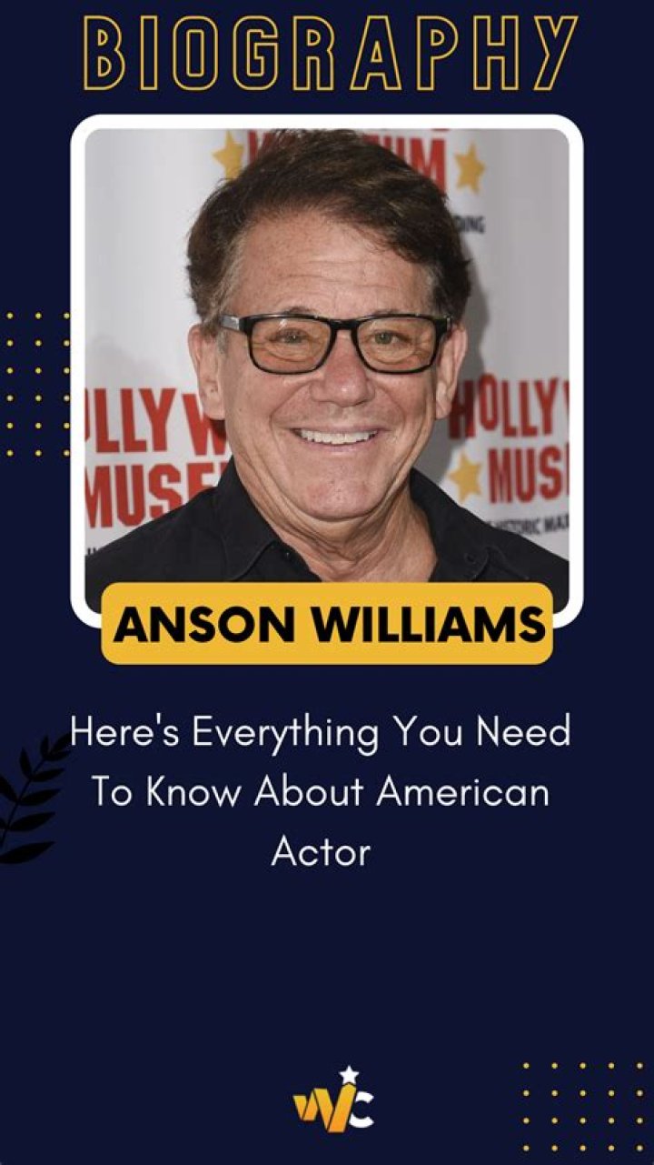 Who is Anson Williams? – Untold Facts About Happy Days Star